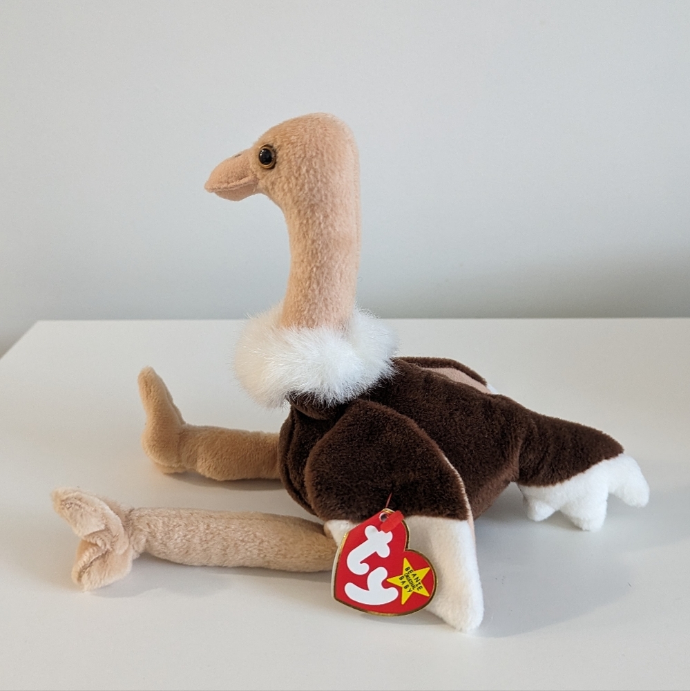 💕(3/$15)💕 Ty Beanie Baby Stretch the Ostrich